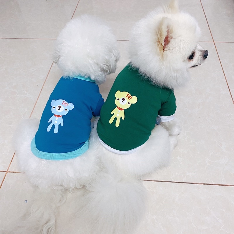 Áo Thun Cotton Gấu Giá Rẻ Quần Áo Thú Cưng Carapets