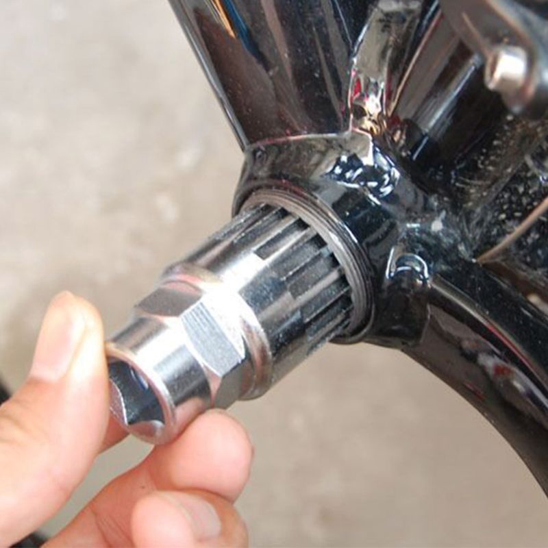 Bộ cờ lê tháo sửa chữa trục giữa xe đạp 3 trong 1 tiện lợi