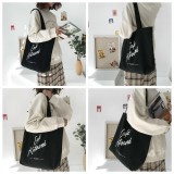 Túi Vải Canvas in chữ Cafe mềm mại siêu bền