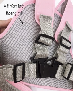Đai đi xe máy cho bé