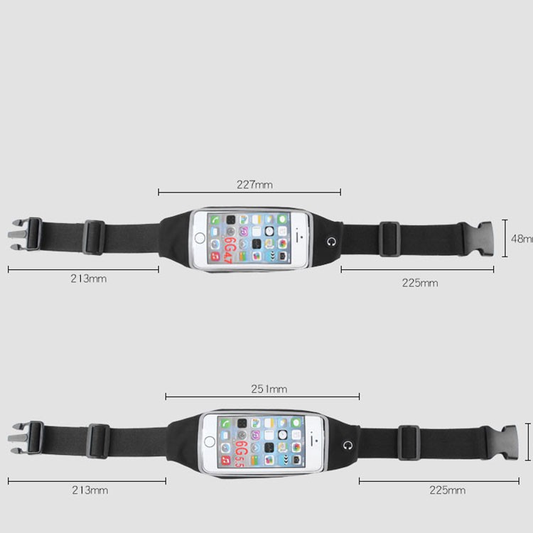 [RẺ VÔ ĐỊCH] Đai chạy bộ, đeo bụng cho điện thoại mặt trong (Có cảm ứng)