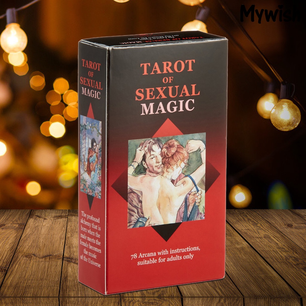 👶👣Bộ 78 thẻ bài Tarot thiết kế quyến rũ