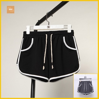 Quần short thun nữ Minz quần đùi nữ thun co dãn dưới 55kg