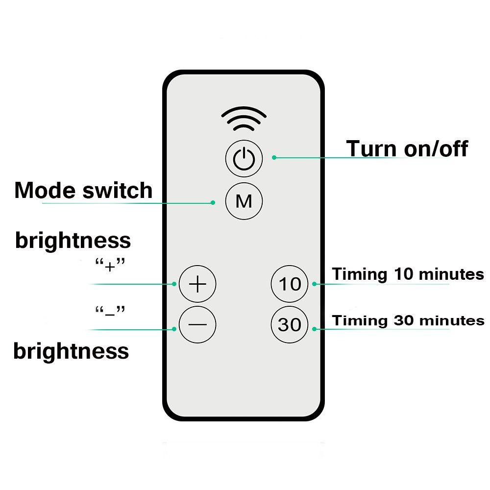 Đèn Ngủ LED Không Dây Điều Khiển Từ Xa
