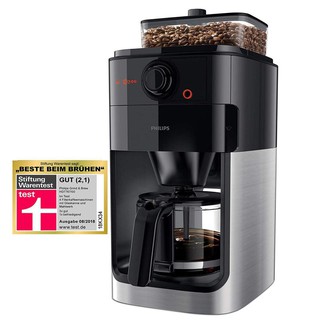 Máy pha cafe philips hd7767 /00 1000w, bình chứa nước 1,2l, có 3 chế độ xay hạt
