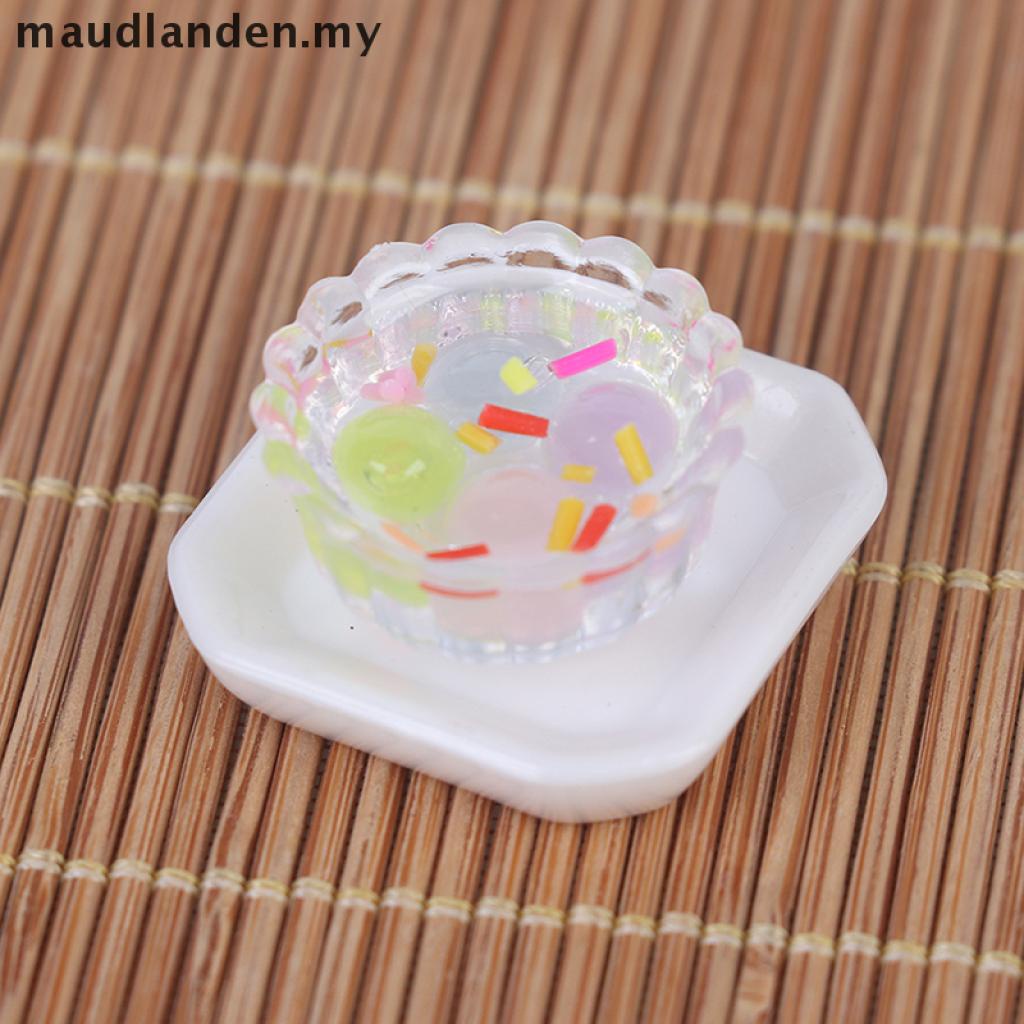 1 bộ bánh bao trung hoa Mini tỉ lệ 1/6 dành cho nhà búp bê 1:12