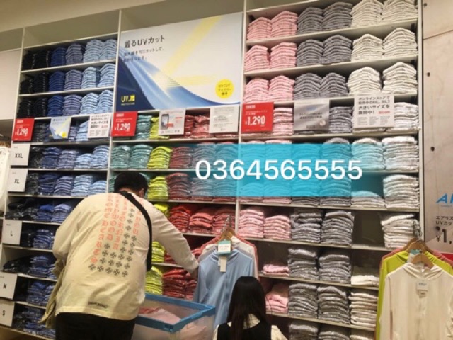 (Hàng có sẵn) 2021 Áo chống nắng Uniqlo thun lạnh aut | BigBuy360 - bigbuy360.vn