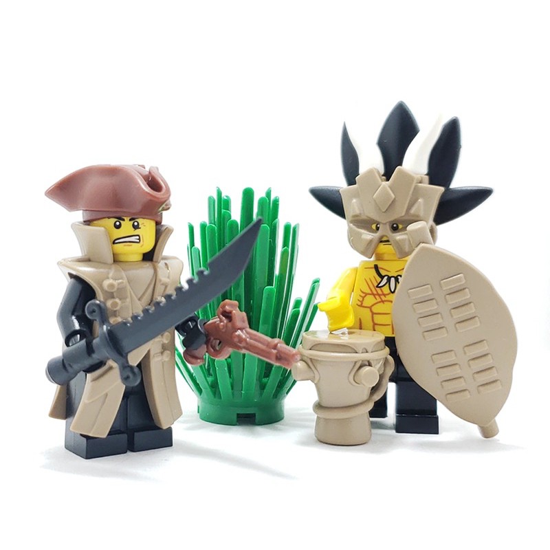 Phụ kiện Lego chính hãng Brickwarriors - Tribal plume