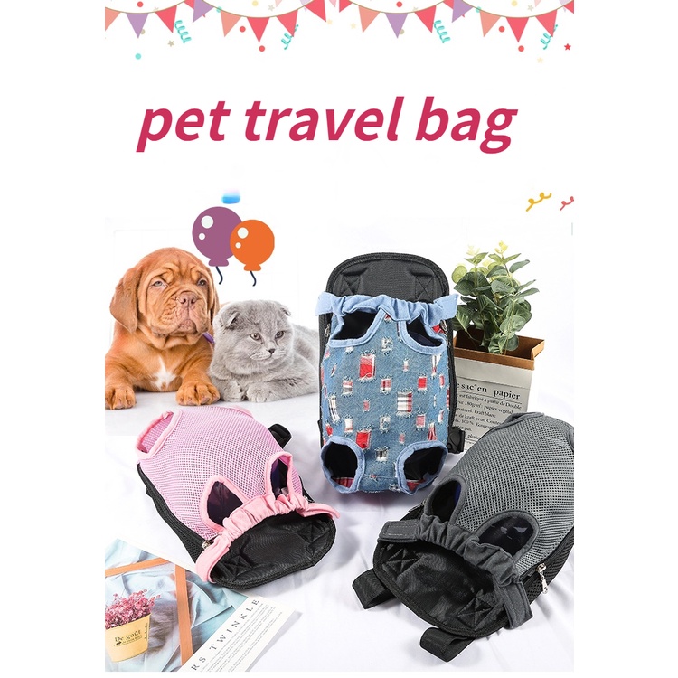 Đai đeo địu thú cưng tùy chọn màu sắc kích thước