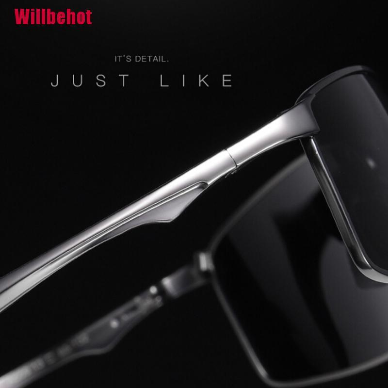 [Willbehot] Polarized Sunglasses Men Driving Mirror Color Night Vision Goggles Eyeglasses [Hot]