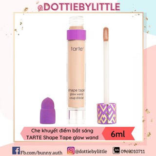 🔥 Che khuyết điểm bắt sáng TARTE Shape Tape glow wand