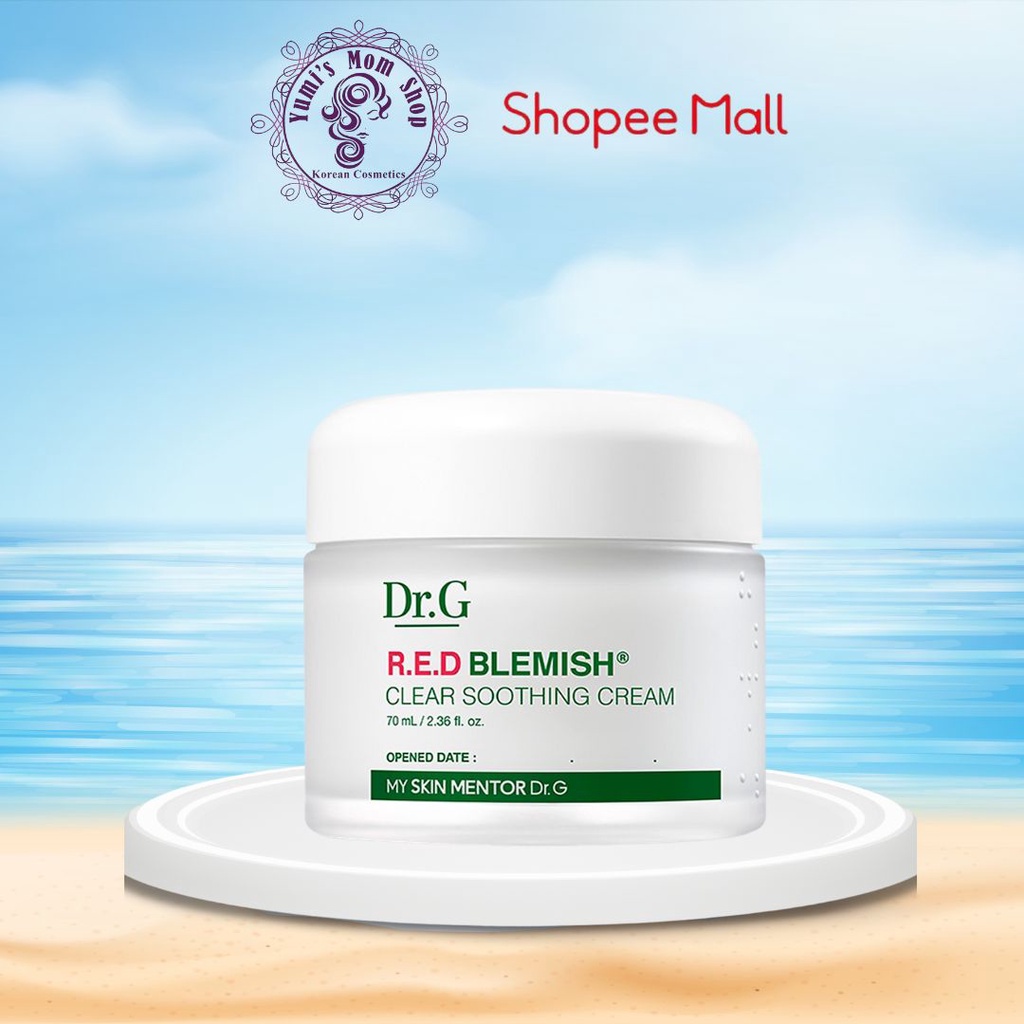 Dr.g Kem dưỡng ẩm và phục hồi sâu cho da Dr.G R.E.D Blemish Clear Soothing Cream 70ml