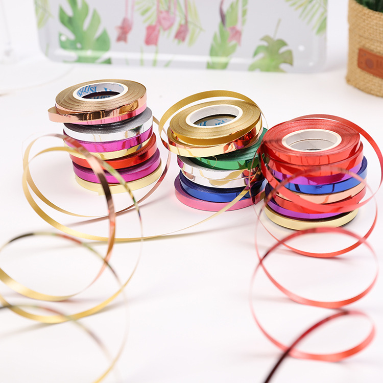 Bộ 10 Cuộn Ruy Băng Nhiều Màu Sắc Dùng Gói Quà / Trang Trí Tiệc Cưới / Lễ Hội / 11 Yards