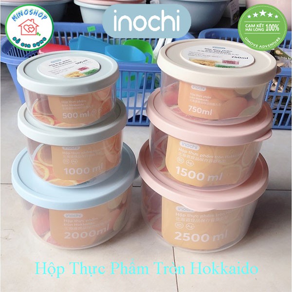 [5 Size] Hộp Đựng Thực Phẩm Dạng Tròn Hokkaido, Hộp Bảo Quản Thức Ăn Tiện Lợi Cho Gia Đình | BigBuy360 - bigbuy360.vn