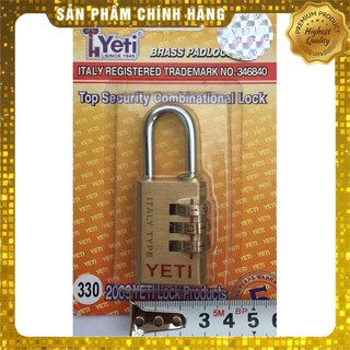 Khoá số thau 30mm chính hãng Yeti