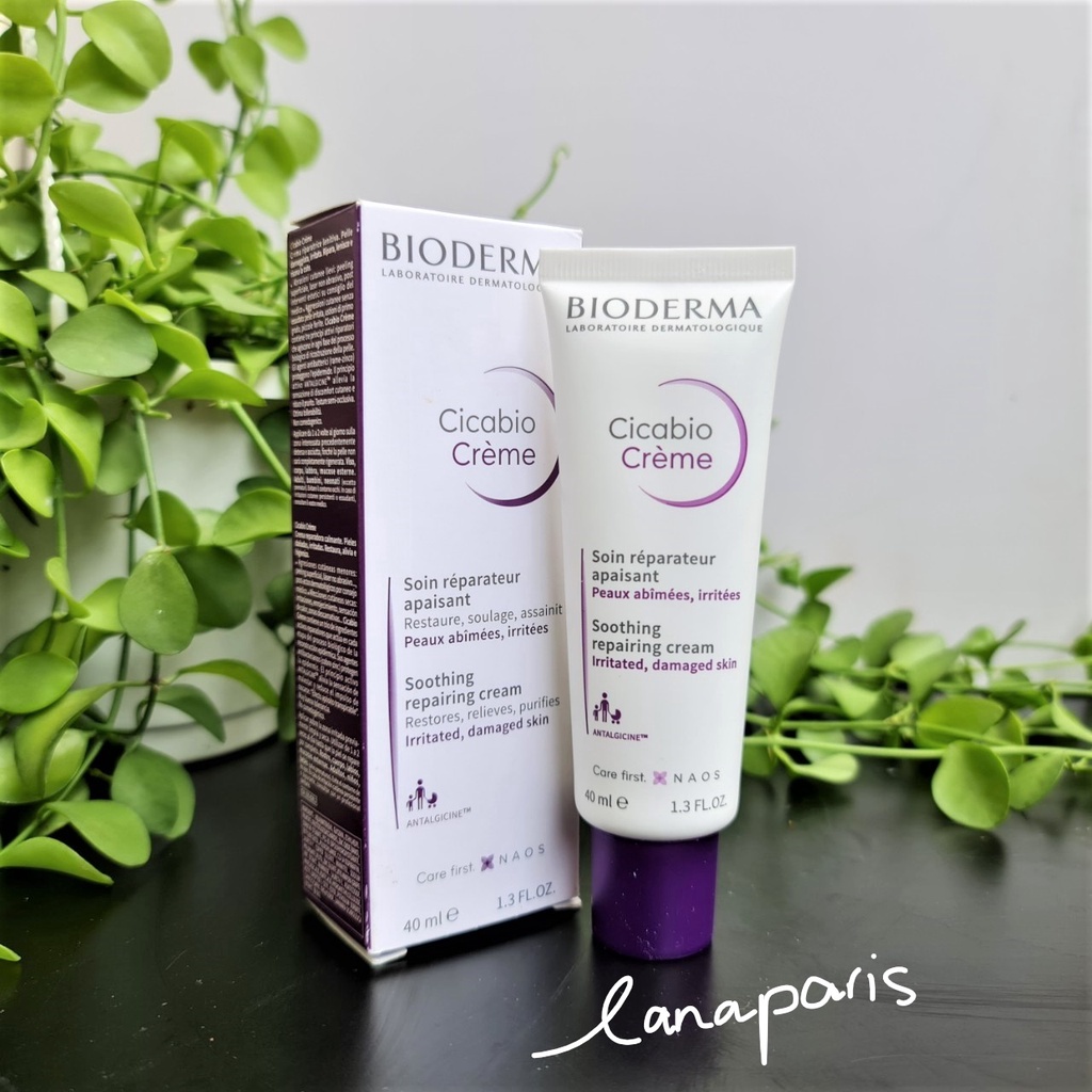 Sẵn kem dưỡng cicabio Bioderma 40ml và 100ml hàng pháp có bill