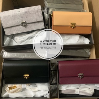 Túi ví khoá gập size 20 full box có dây đeo chéo