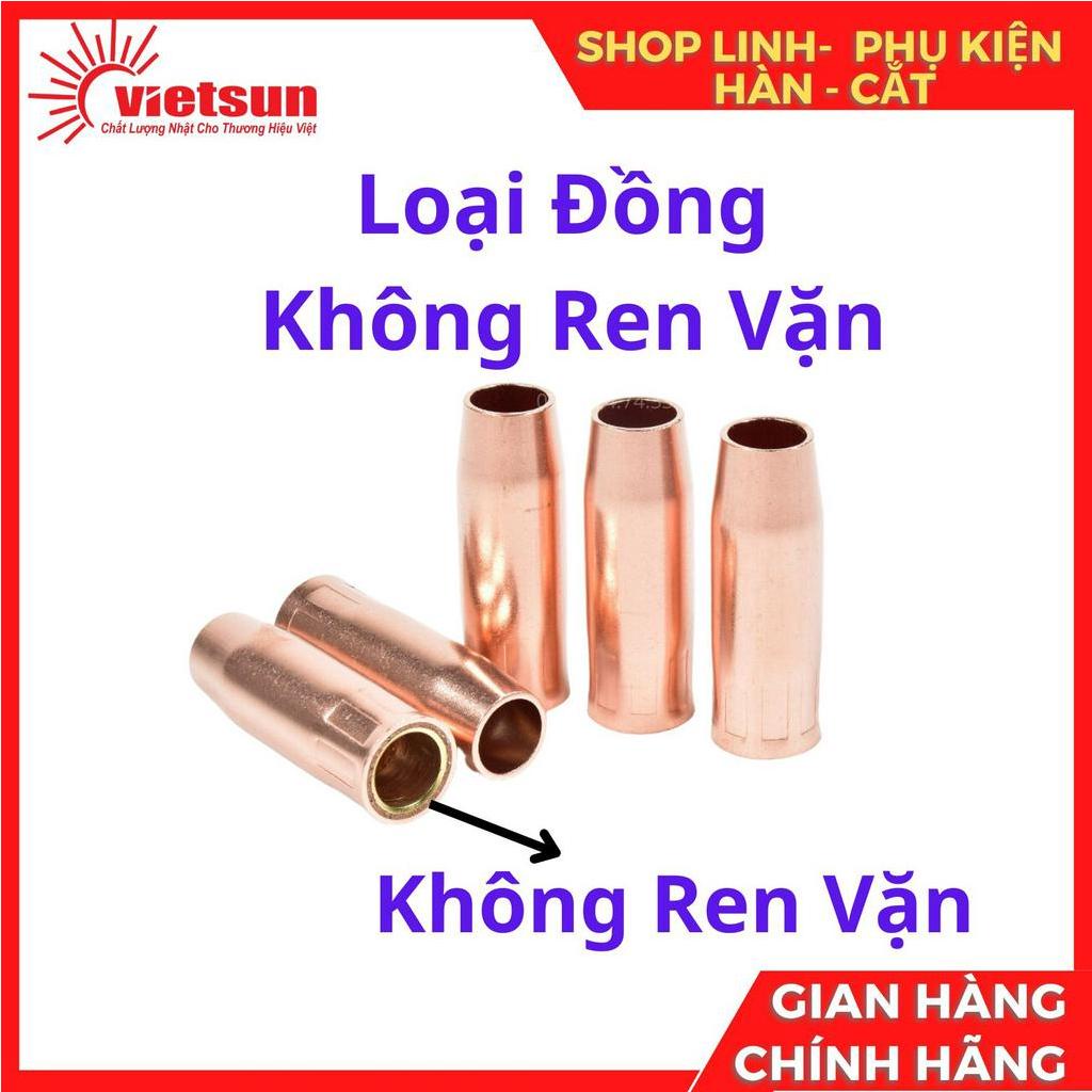 Chụp khí súng hàn 14AK 15AK chụp khí đồng xịn