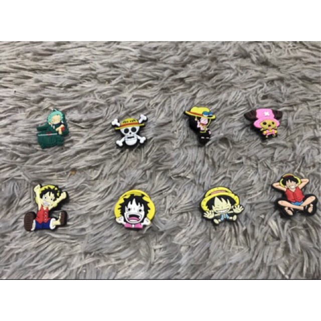 LU2 VH Sticker dép Cross gắn dẹp sục set siêu nhân , onepiece , marvel 6