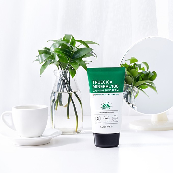 Kem Chống Nắng Some By Mi Truecica Minera 100 Calming Suncream 50PA++++ 50ml
