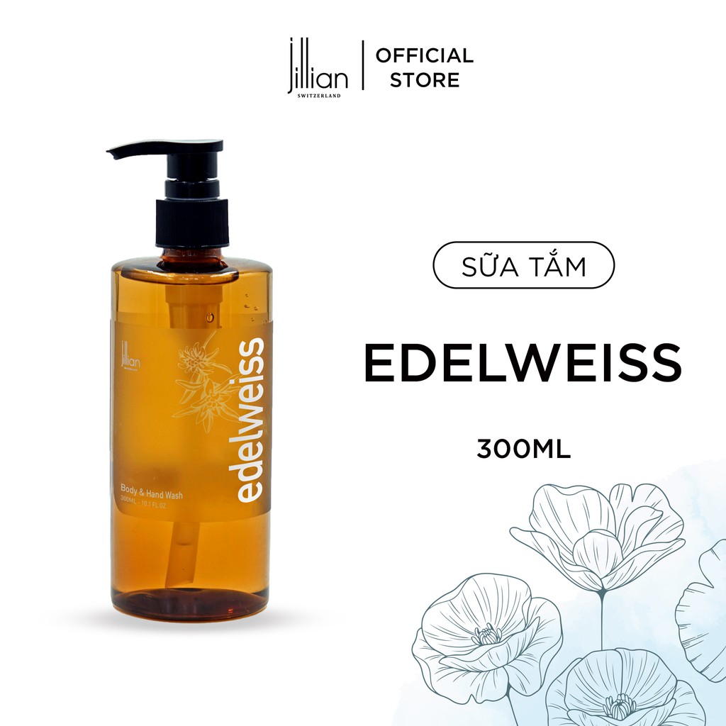 Sữa tắm Jillian hương nước hoa Edelweiss 300ml