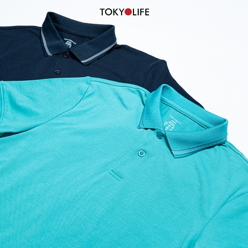 Áo Polo Nam Cotton Cao Cấp, Basic Sang Trọng Lịch Lãm dáng ôm TOKYOLIFE I7POL801I