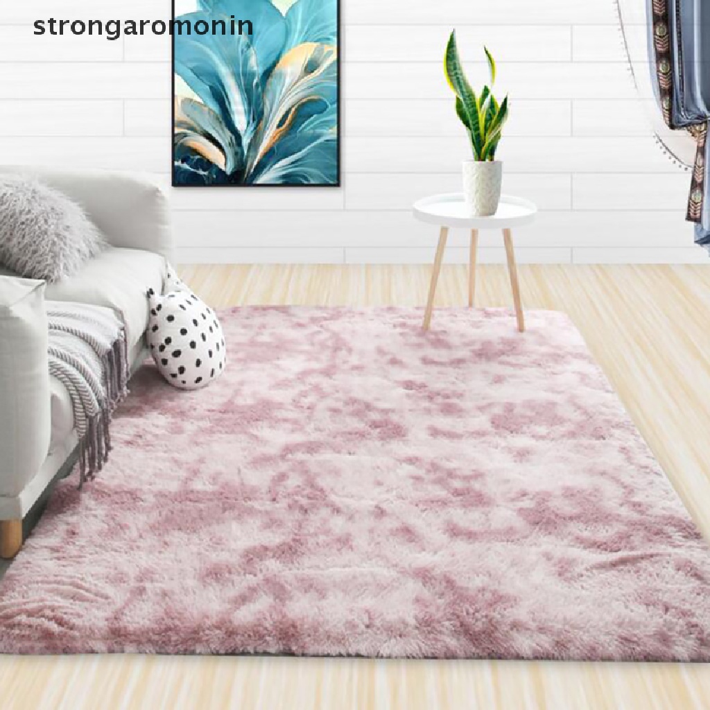 ST  Thick Carpet for Living Room Plush Rug Bed Room Fluffy Floor Carpets 40*60cm ST