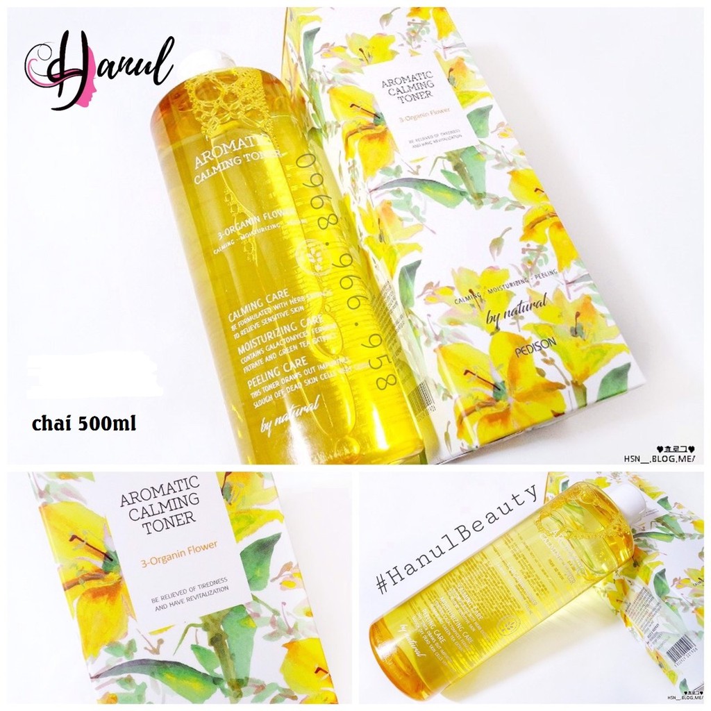 (Date T6/2022) Toner PEDISON Làm Sạch Da, Làm Dịu Da, Dưỡng Sáng AROMATIC CALMING TONER có chứa AHA/BHA | BigBuy360 - bigbuy360.vn