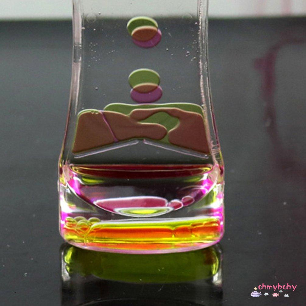 【OMB】 Liquid Motion Bubbler For Sensory Play Toy Children Activity Desk Top