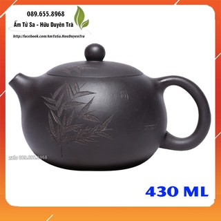Ấm Tử Sa tây thi dung tích lớn (quần ẩm) - ấm tử sa nghi hưng cao cấp - pha trà, trà đạo