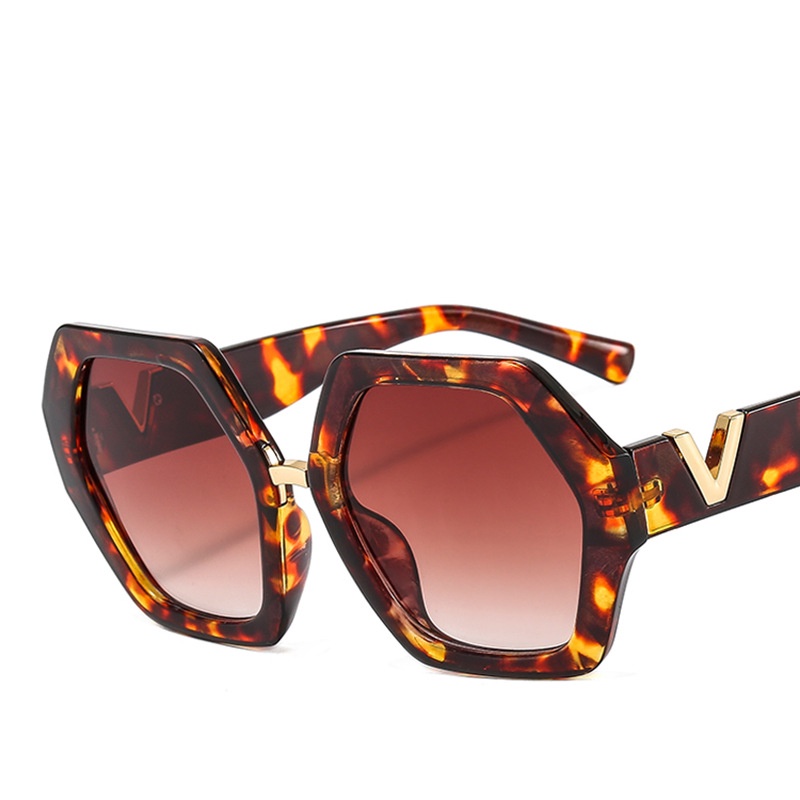 Kính Mát Tròng Hình Học Cho Nam Nữ