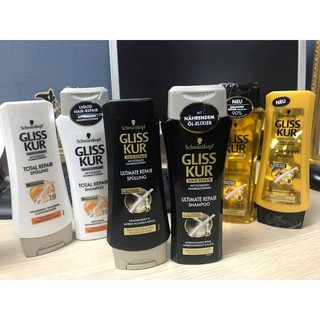 Bộ dầu gội đầu Gliss Kur