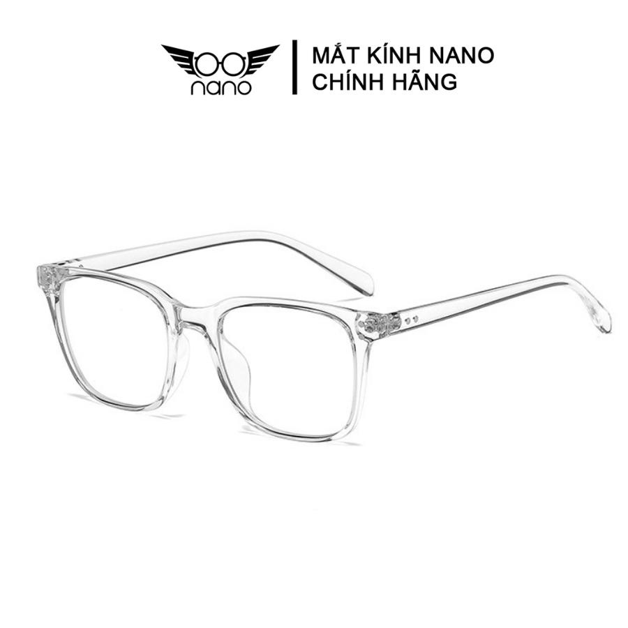 Gọng kính cận nam nữ, kính gọng vuông MKSV 6328 gọng nhựa bền bỉ thời trang Hàn Quốc