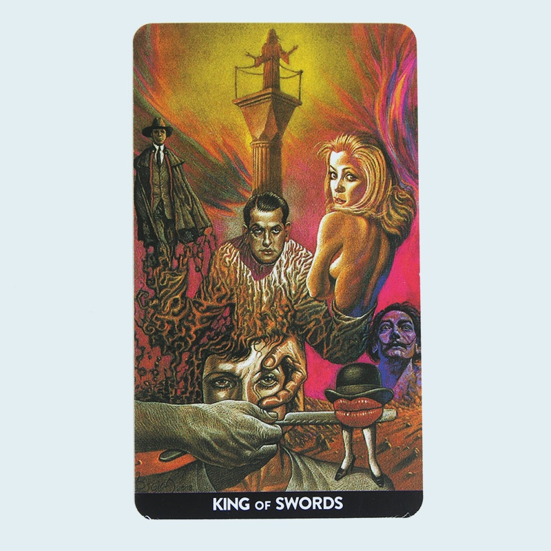 Surrealist Tarot Bộ Thẻ Bài Tarot Tiếng Anh Thiết Kế Dễ Thương