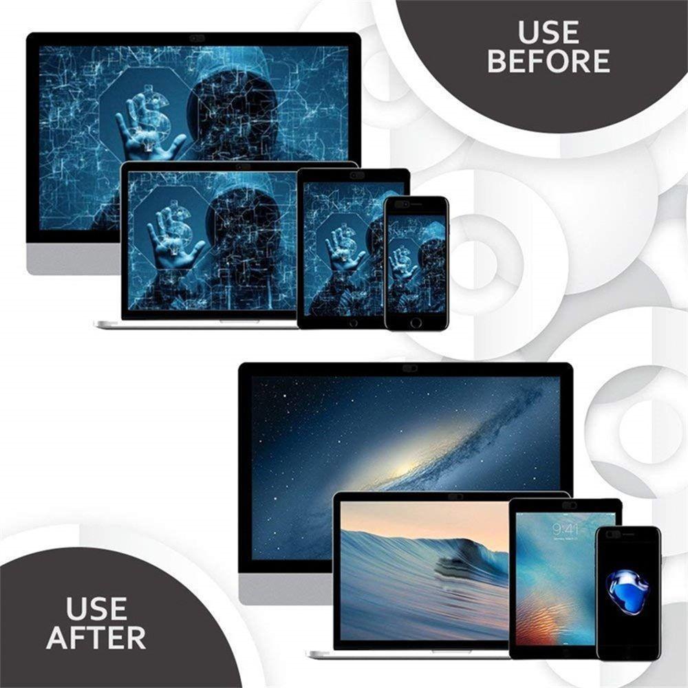 CHOOKEY Set 1 / 3 Miếng Dán Webcam Bằng Kim Loại Bảo Vệ Riêng Tư Cho Laptop / Máy Tính Bảng /