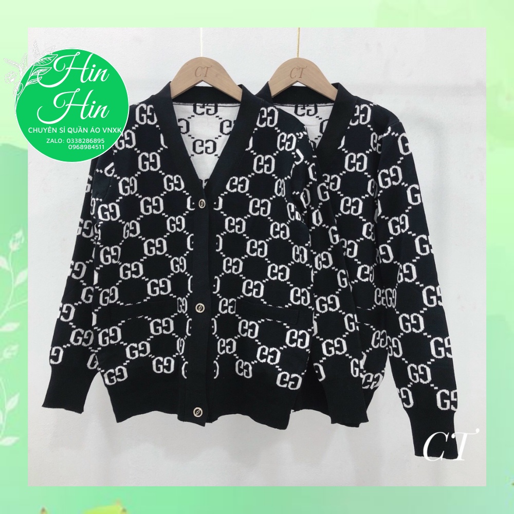 Áo len Cardigan G Hàng L1 sịn sò - hinhin