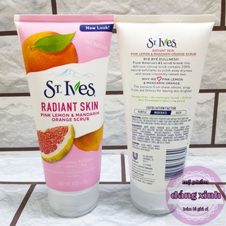 Sữa rửa mặt tẩy tế bào chết St.lves 170g