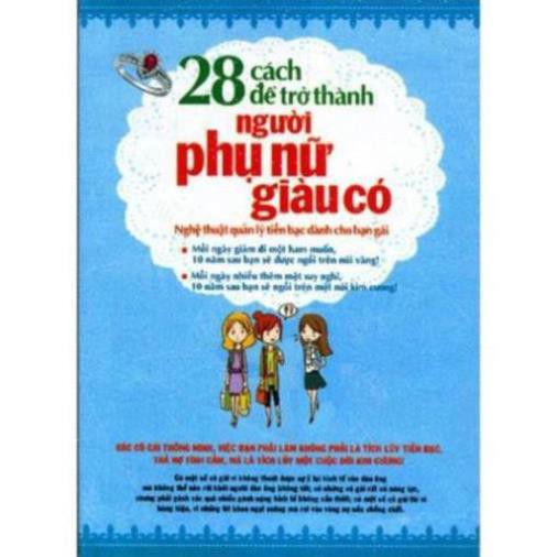 Cuốn sách 28 Cách Để Trở Thành Người Phụ Nữ Giàu Có -  Tác giả:  2.1/2 Bạn Tốt [Minh Long]