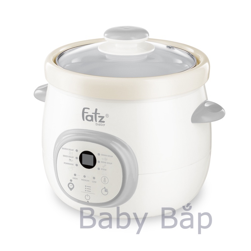 NỒI NẤU CHẬM THÔNG MINH HẸN GỜ 1.5L - SLOW 5 - FB9115ZT FATZ BABY