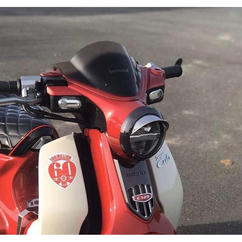 🧡 kính chắn gió dán Super Cub 125