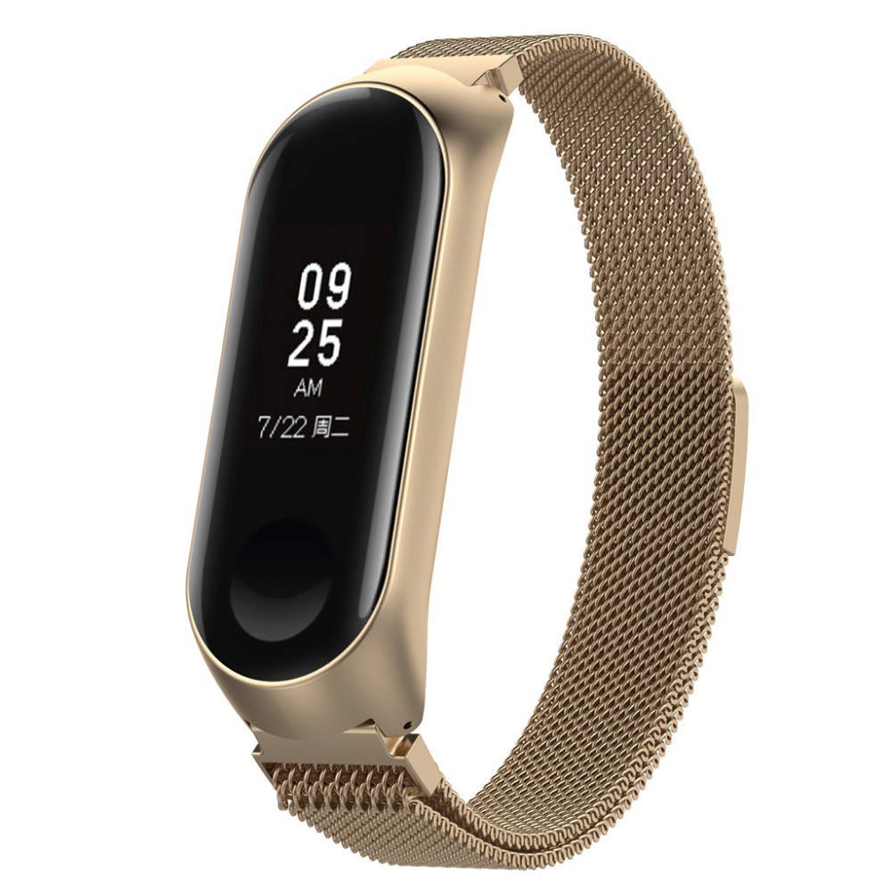 Dây Đeo Inox Milanese Cho Đồng Hồ Thông Minh Xiaomi Mi Band 3 4 5