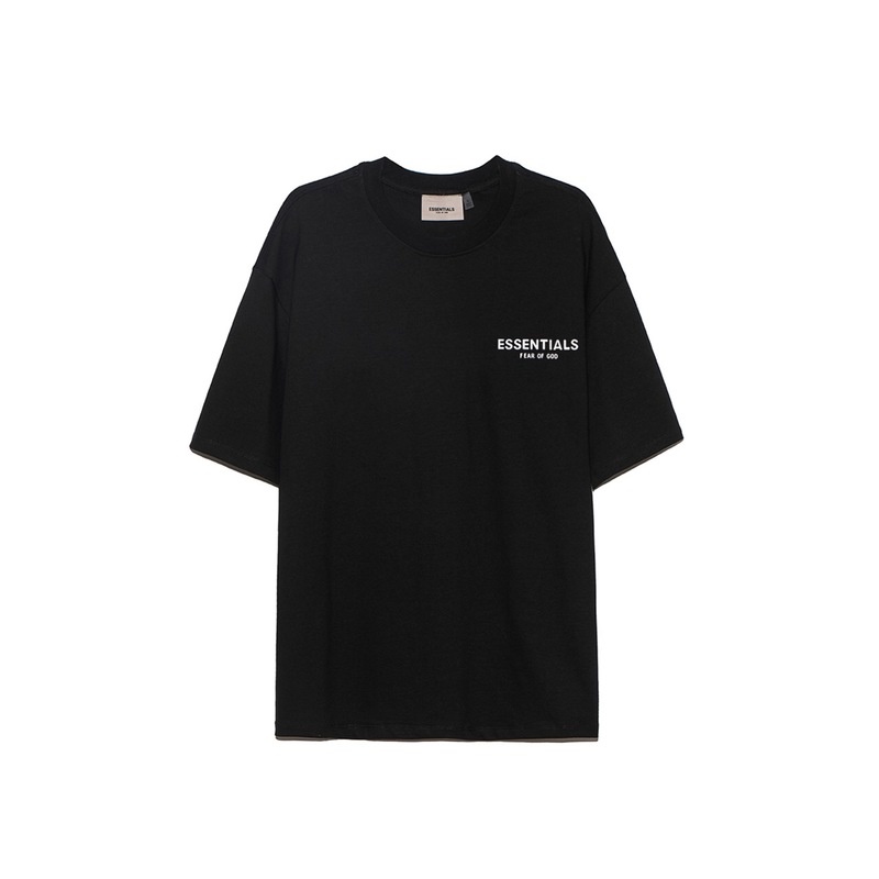 Áo Thun Tay Ngắn In Chữ FEAR OF GOD ESSENTIALS Thời Trang Mùa Hè