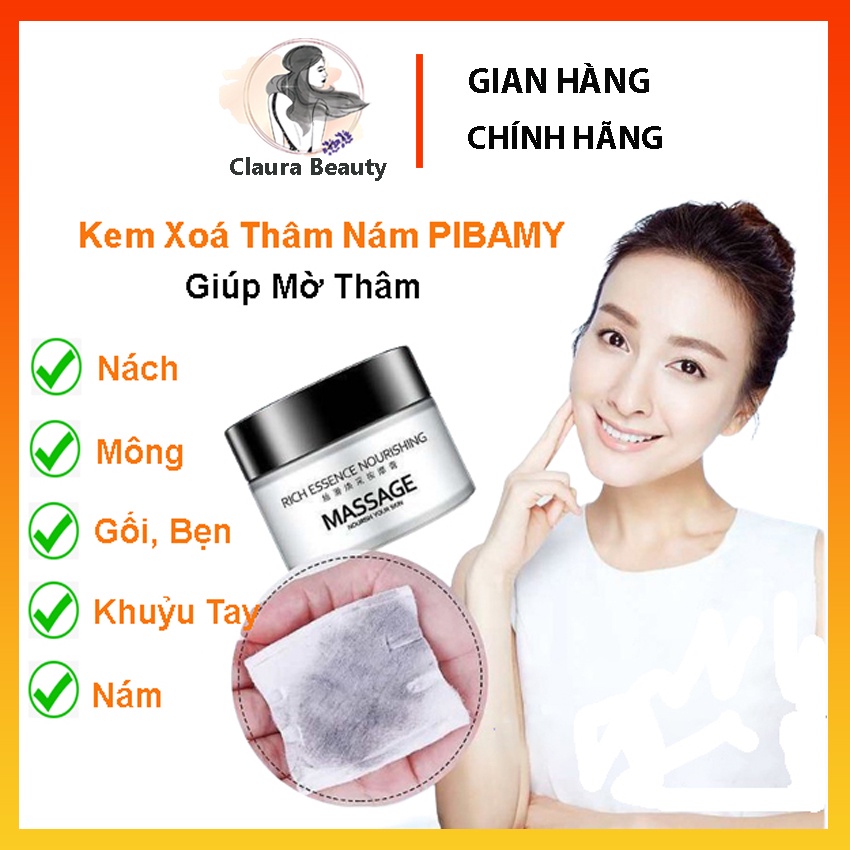 kEM LÀM MỜ THÂM PIBAMY ( đầu gối , khuỷu tay , nách , mắt cá chân...) Claura Beauty