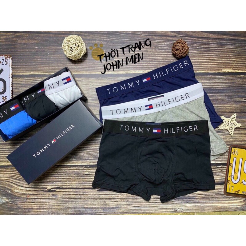 QUẦN LÓT NAM BOXERS & TRUNKS, COMBO 3 QUẦN SỊP ĐÙI THOẢI MÃI, VẢI COTTON, KHỬ MÙI - QĐN89