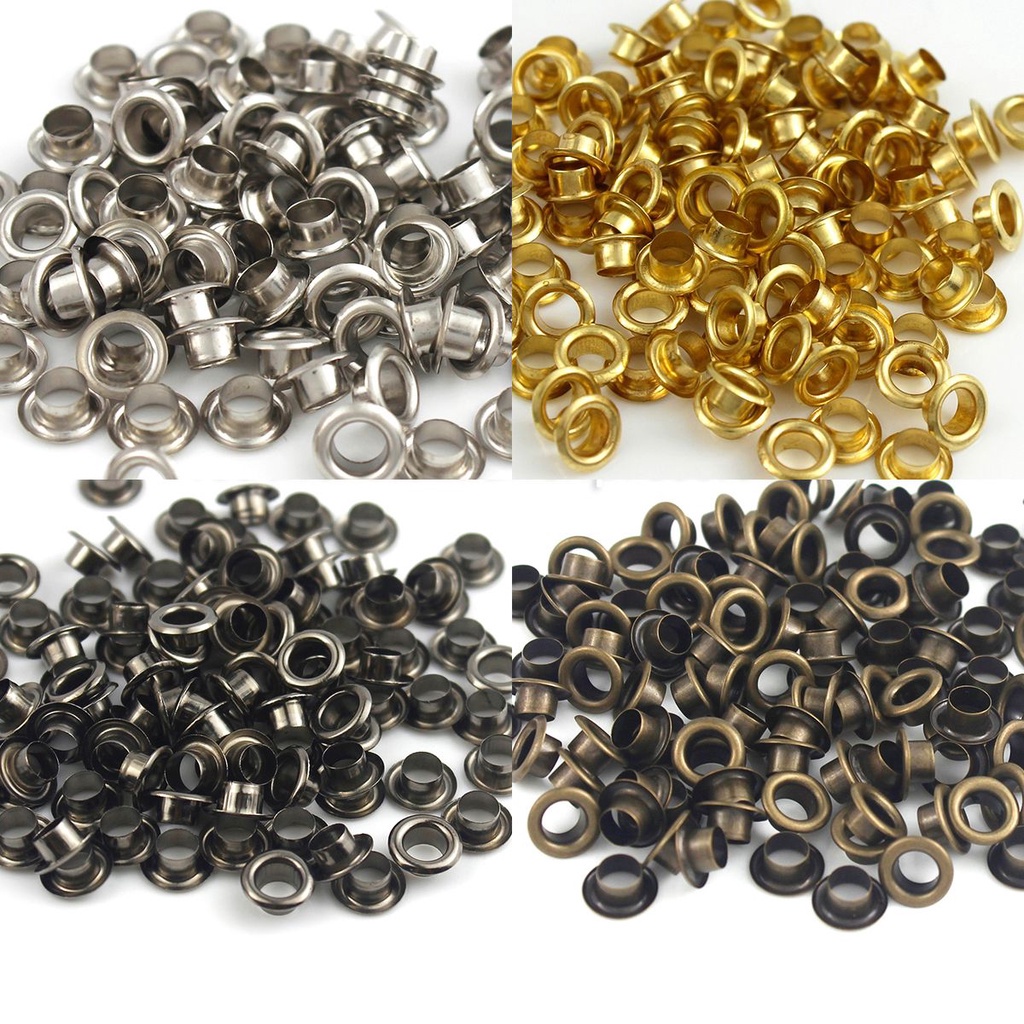 Set 50 Nút Bấm Kim Loại Nhiều Màu Sắc Chuyên Dụng Cho May Quần Áo/Giày Da