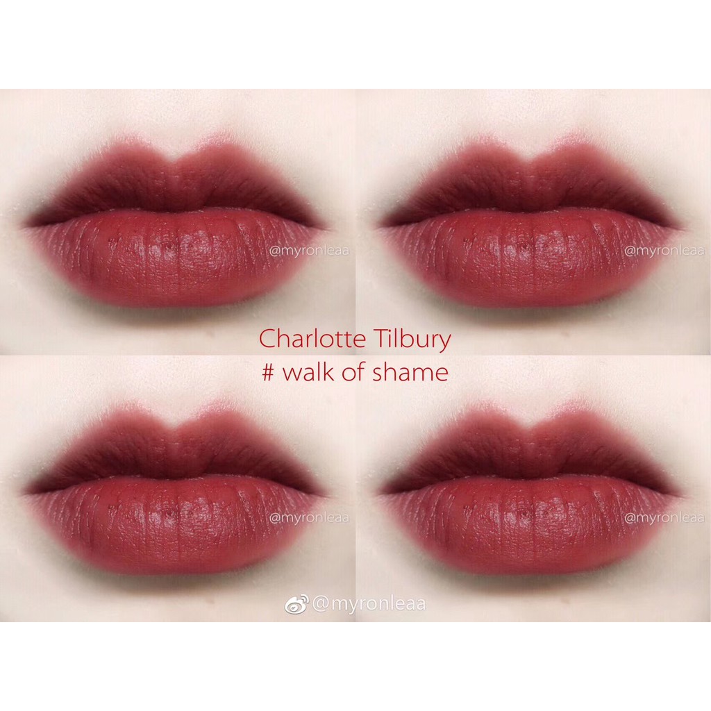 Charlotte Tilbury Walk Of Shame - Son Thỏi Lì Charlotte Tilbury Matte Revolution Lipsticks 3,5g