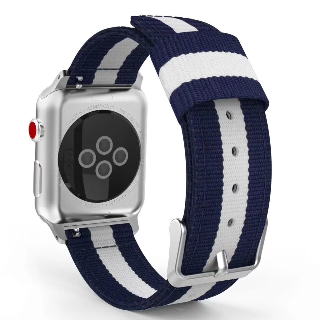 Dây đeo nylon dễ thương cho đồng hồ thông minh for Apple Watch Ultla Series 8/7/6 / SE / 5 / 4 / 3 / 2 / 1 38mm 40mm 42mm 44mm 41mm/45mm/49mm