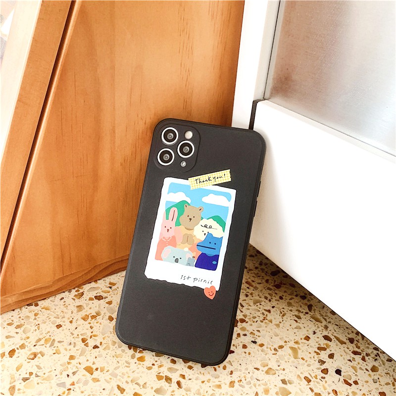 Ốp lưng iphone Frorest cạnh vuông in hình viền 5/5s/6/6plus/6s/6splus/7/7plus/8/8plus/x/xr/xs/11/12/pro/max/plus/promax | BigBuy360 - bigbuy360.vn