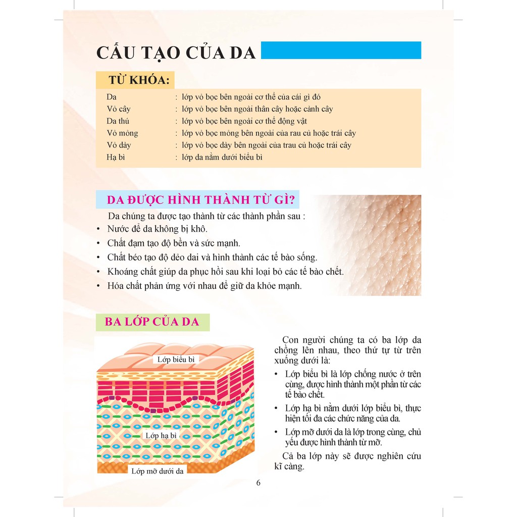 Sách - Cơ Thể Của Tôi Hoạt Động Như Thế Nào: Da