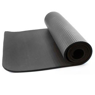 Thảm Tập Yoga Chống Trượt - thảm tập thể dục 8mm - tham tập yoga PNR- Cực Êm, Bám Dính Sàn Màu Xám